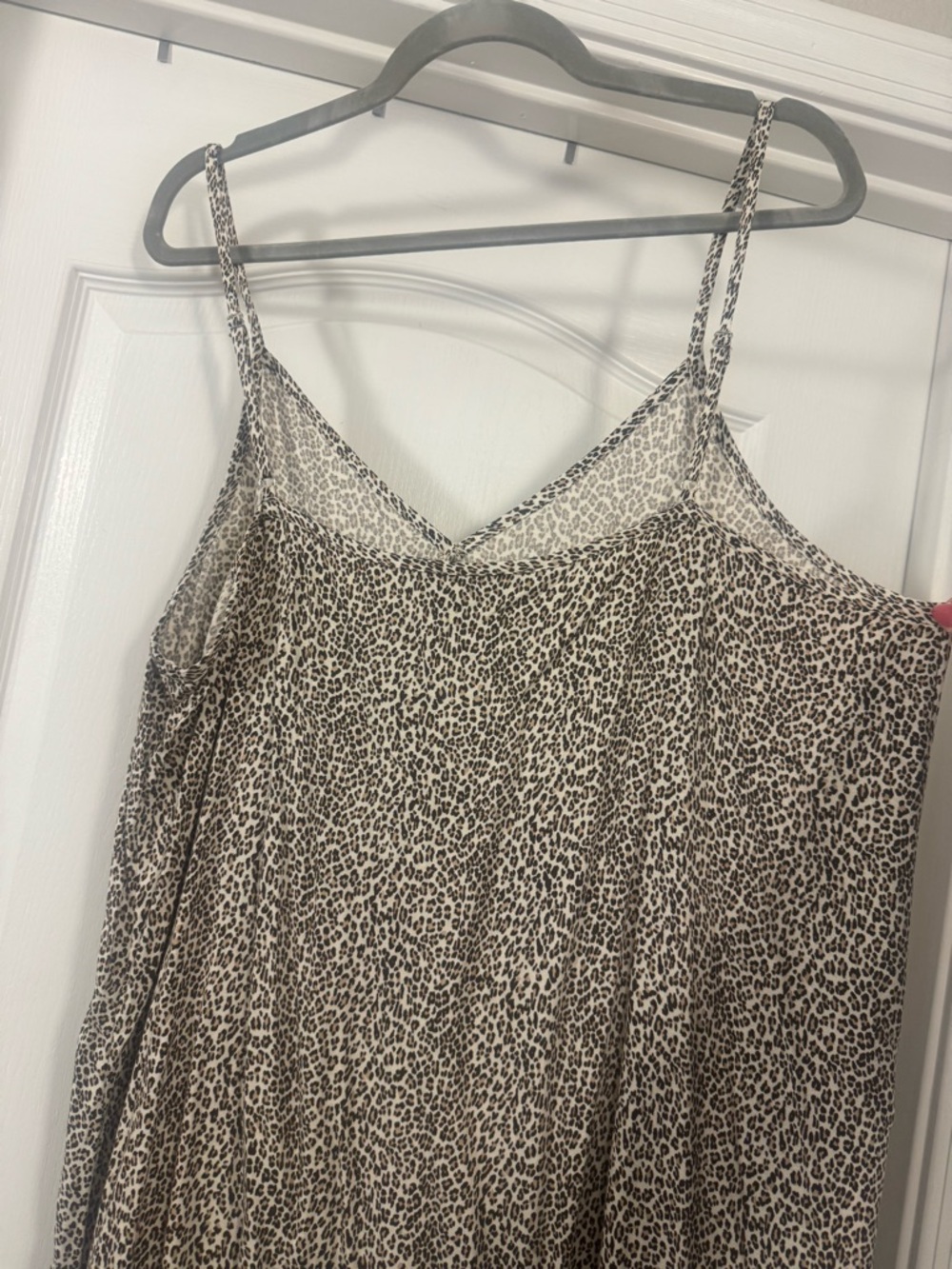 Jenni Kayne Neutral Leopard Slip Dress - Picture 6 of 16
